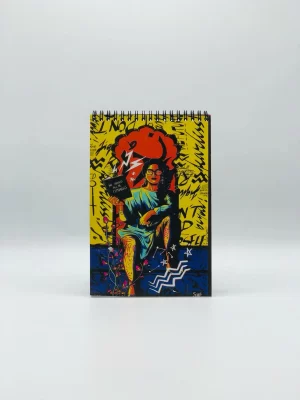 Painting Design Pad A5, Spiral Ring Binding Writing Pad, Notepad, Premier Quality