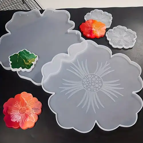 Flower Shaped Silicone Mold – Durable Resin Casting Petal Design - Image 2