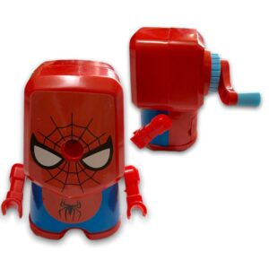 Spiderman Themed Manual Rotary Sharpener – Fun & Durable for Kids