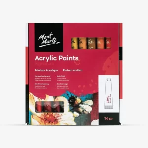 Mont Marte Acrylic Paint Set – 36 Pieces