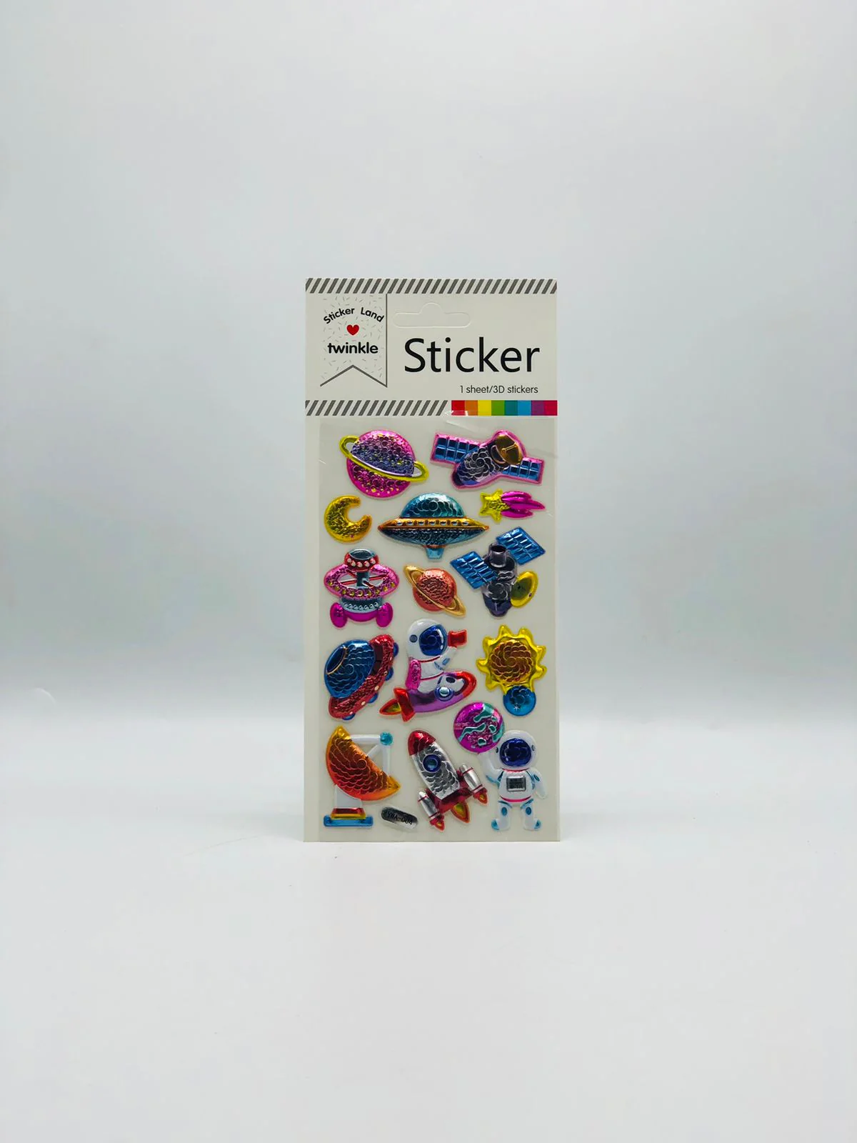 Galaxy Space Stickers – Vibrant Astronaut & Planet Decals