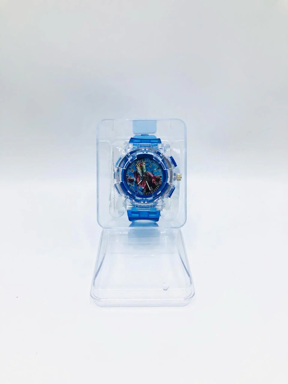 Iron Man Arc Reactor Light-Up Analog Kids’ Wrist Watch – Superhero Timepiece