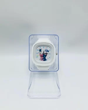 Disney Stitch & Angel Love White Kids’ Wrist Watch – Cute Character Timepiece