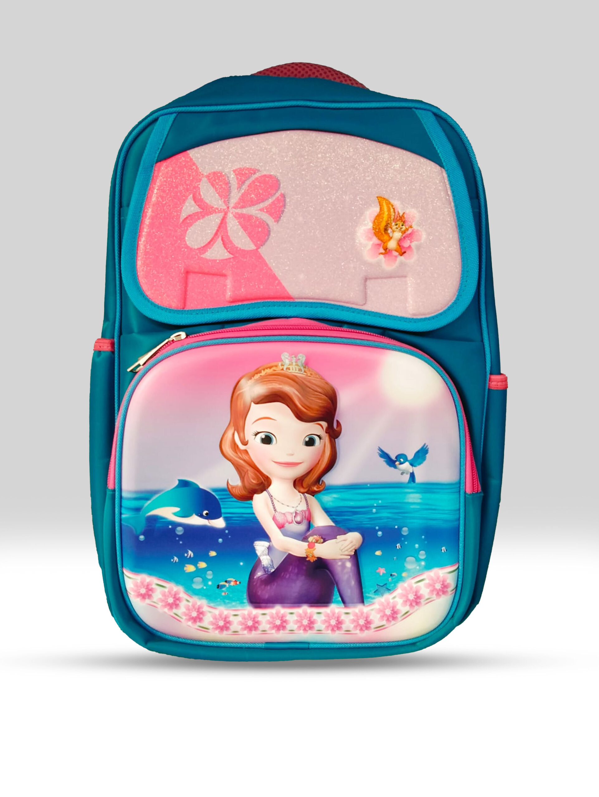 Girls' Sofia Mermaid Theme School Backpack