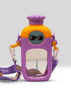 DONGXIA Cool Face Water Bottle with Strap – Portable & Stylish Hydration Bottle
