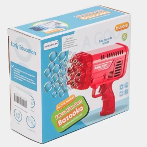 Space Rocket Bubble Bazooka Blaster – Fun Outdoor Bubble Shooter Toy